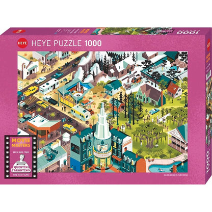Heye - Movie Masters Tarantino Films Jigsaw Puzzle 1000 Pieces