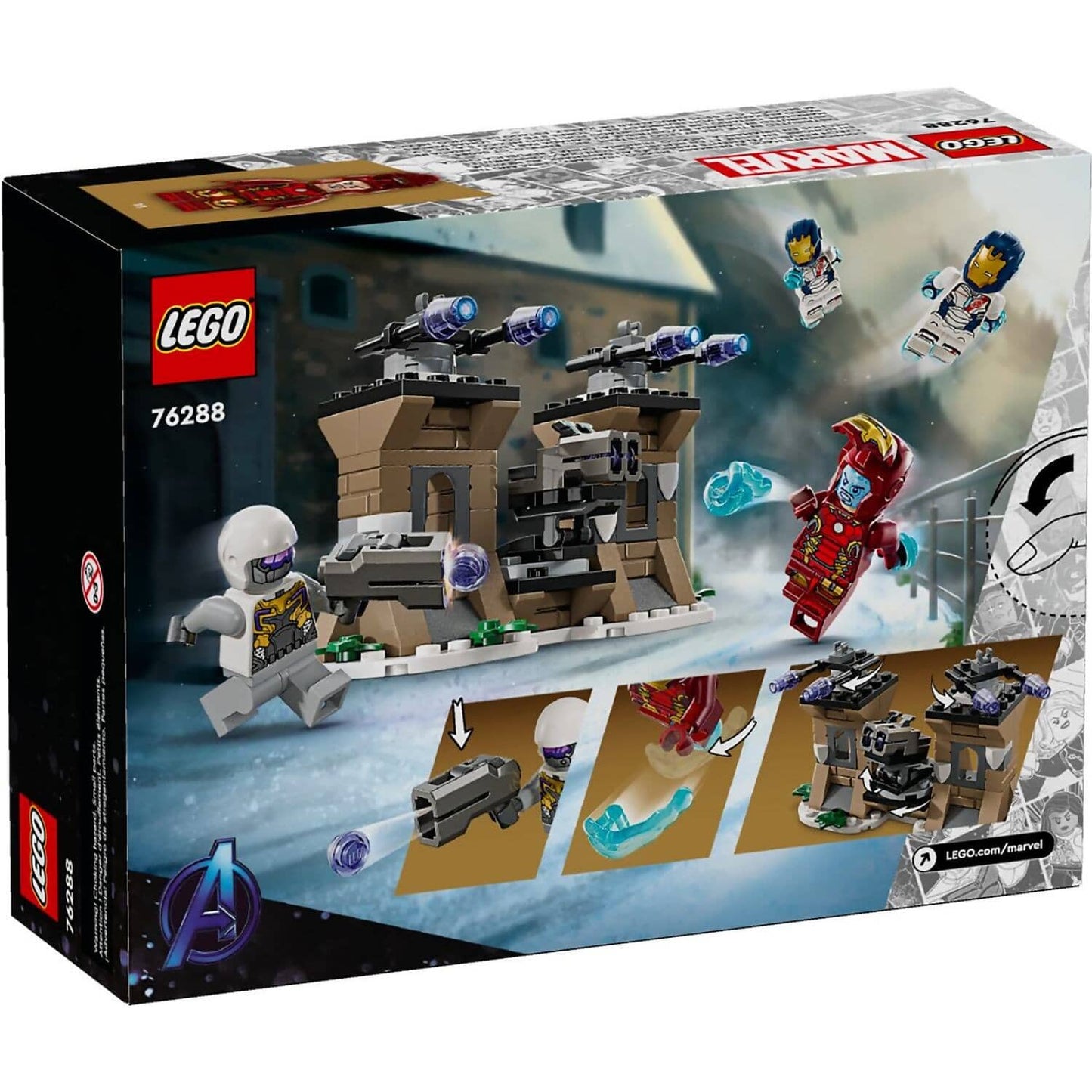LEGO 76288 Iron Man & Iron Legion vs. Hydra Soldier - Marvel Superheroes