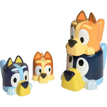 TOMY -  - Toomies - Bluey's Family Pourers Featuring Chilli Bandit Bingo And Bluey - Tomy