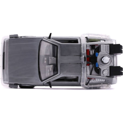 Jada Toys - Back to the Future Part II Delorean Time Machine 1:24 Scale Diecast Vehicle