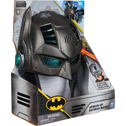 Dc -  Comics - Armor-up Batman Mask With Visor 15+ Sounds & Phrases Lights Up