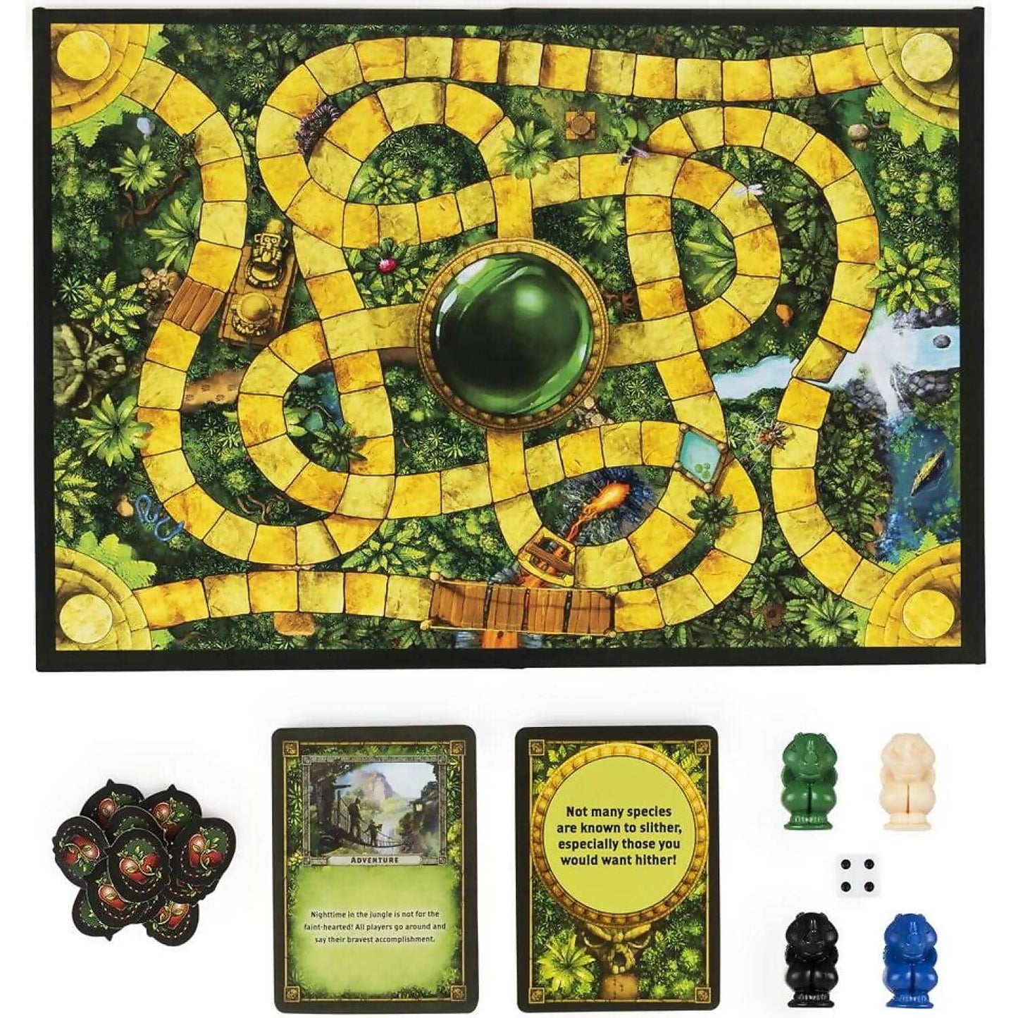 Spin Master -  Games - Jumanji Travel Ready To Roll Game
