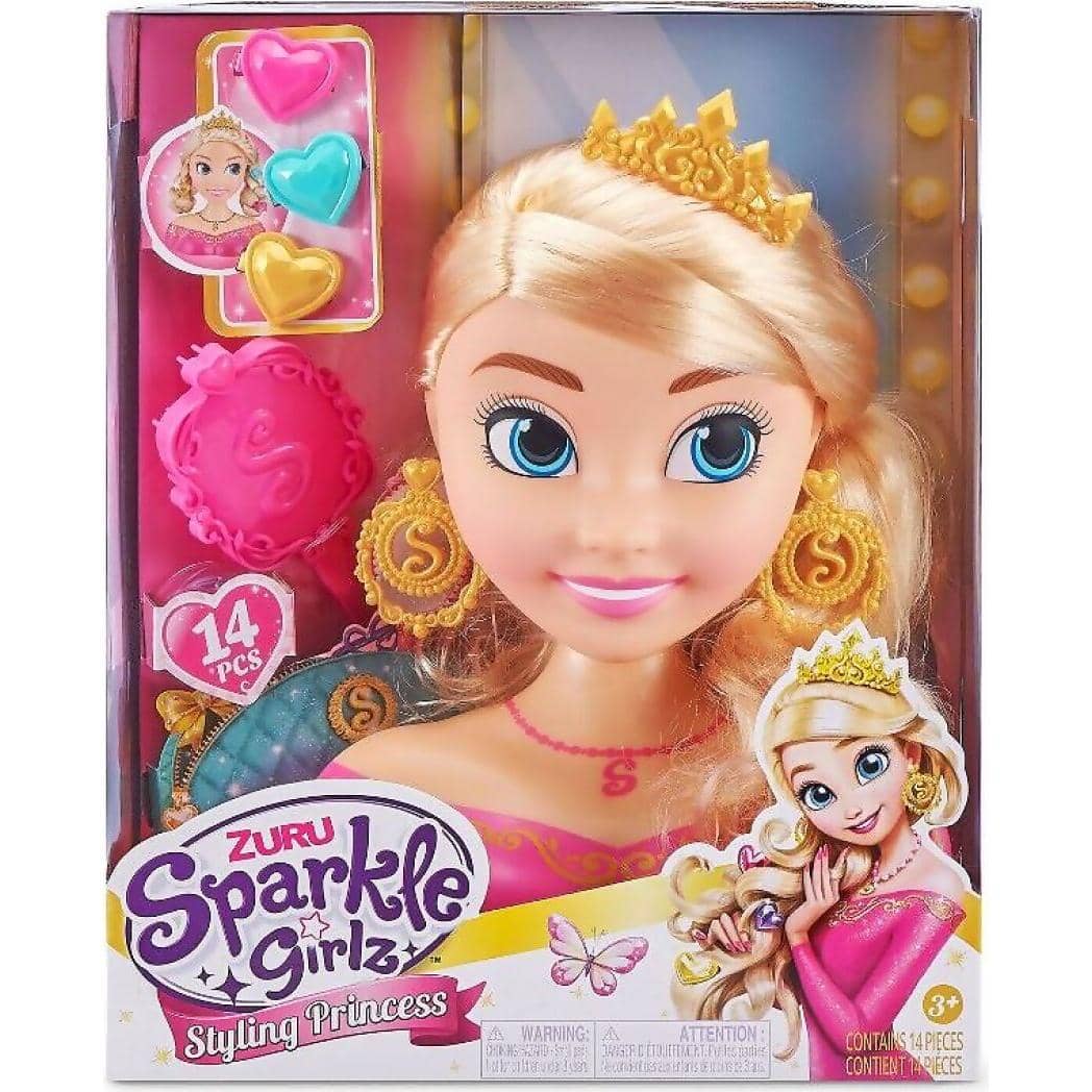 Zuru - Sparkle Girlz Styling Head With Accessories