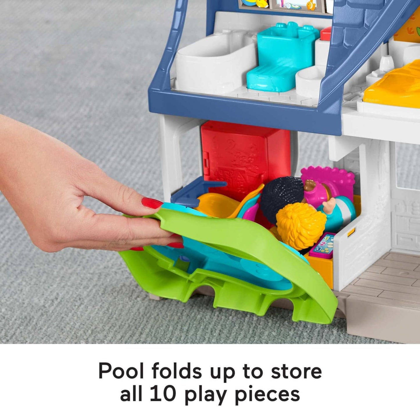 Fisher-Price - Little People Friends Together Play House  Mattel