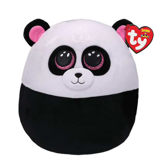 Ty - Squish-a-boos - Bamboo - Black And White Panda 25cm