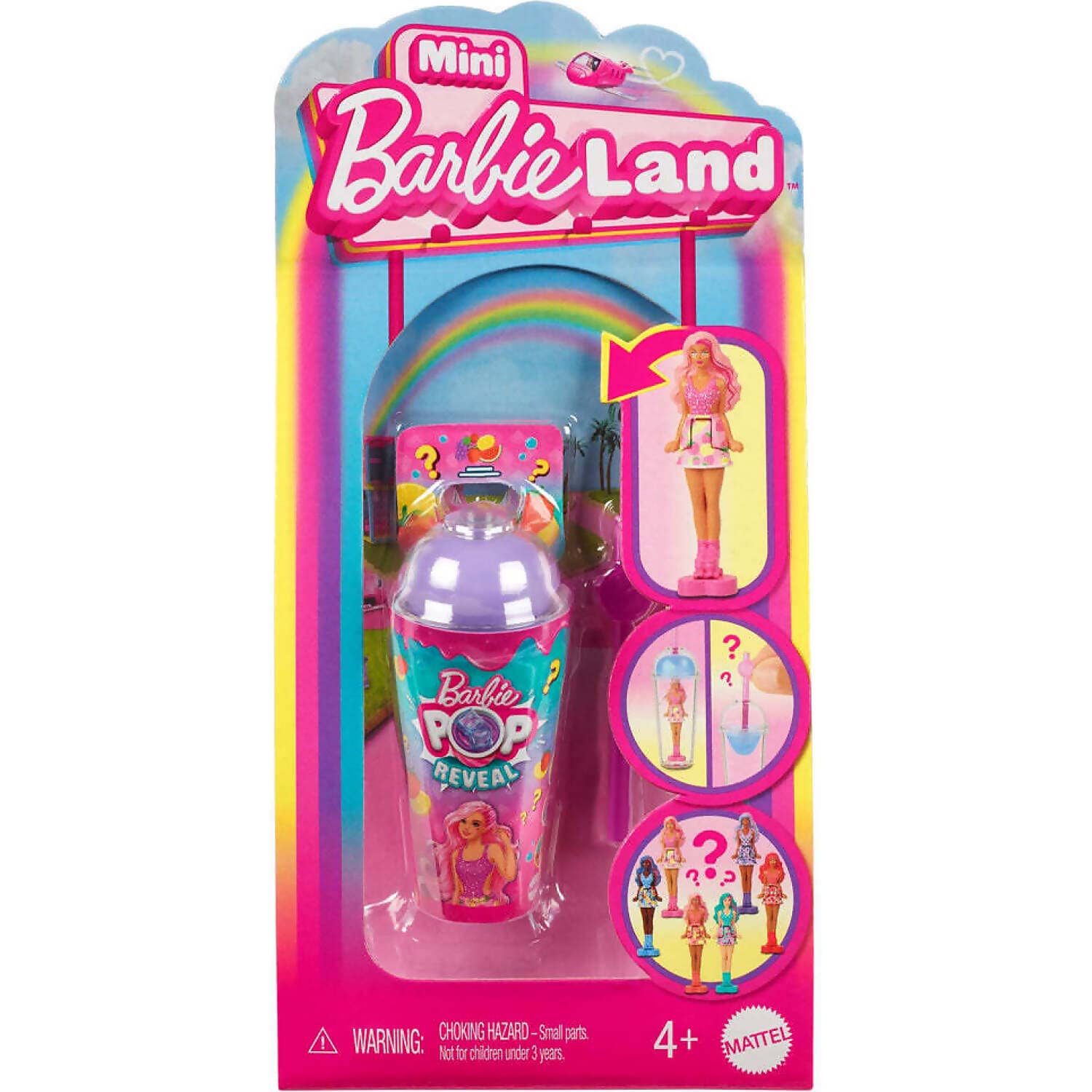 Barbie - Mini Barbieland Pop Reveal Assorted Colors Chosen At Random - Mattel