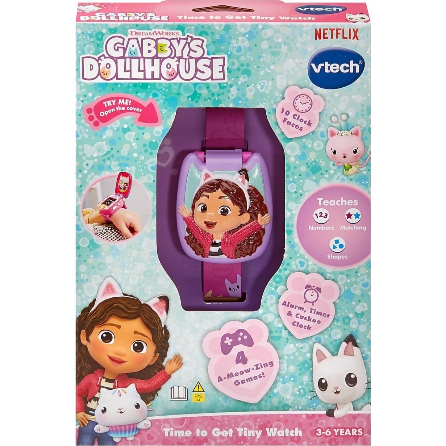 Vtech - Gabby's Dollhouse Time To Get Tiny Watch