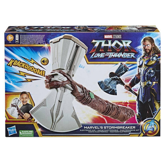 Marvel -  Studios Thor - Love And Thunder Marvels Stormbreaker Electronic Axe Roleplay Toy With Sfx For Kids Ages 5 And Up  Hasbro