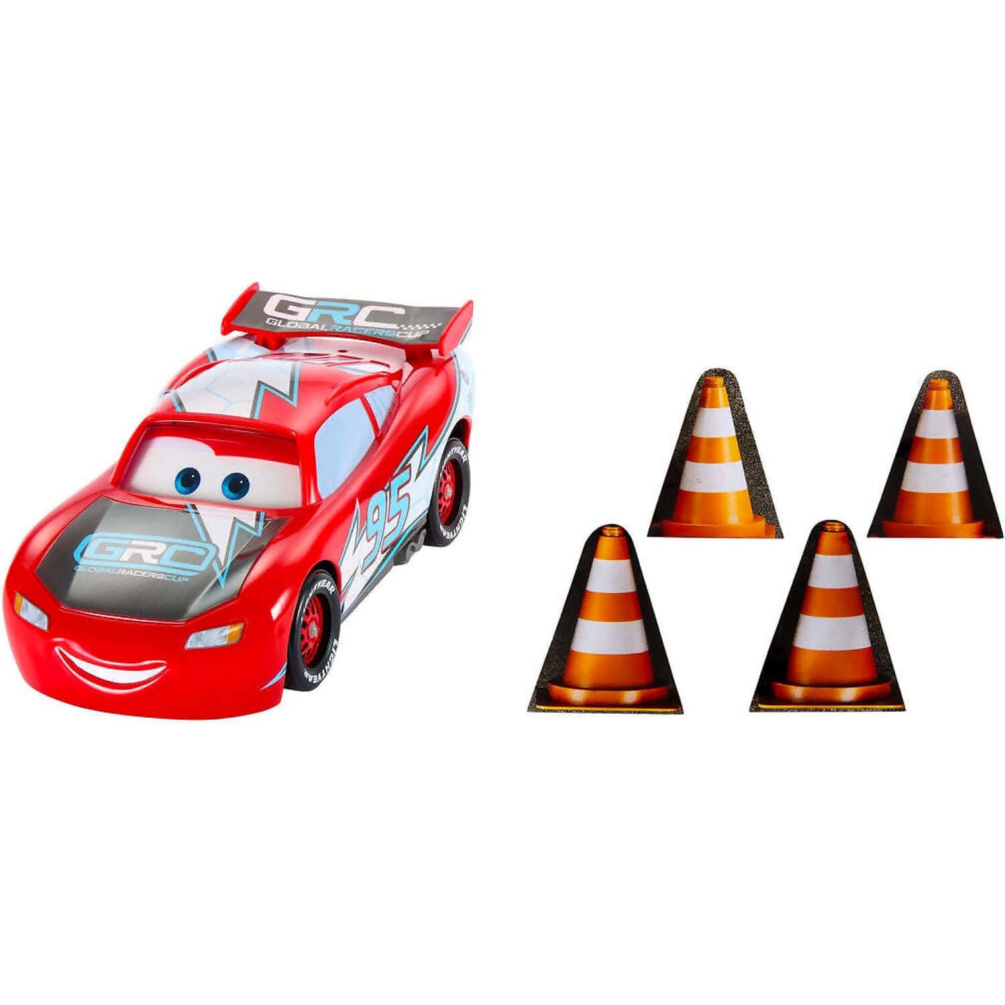 Disney -  Pixar - Cars Global Racers Cup Drift & Race Lightning Mcqueen - Mattel