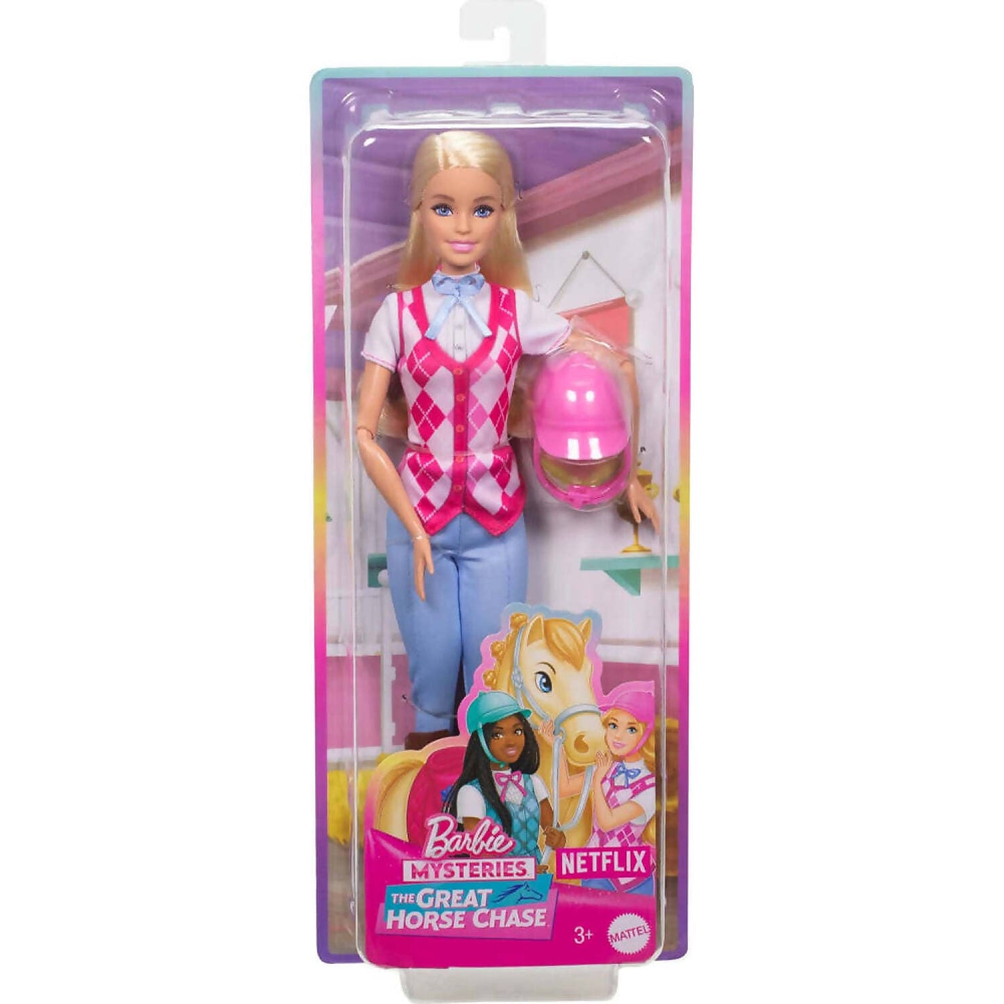 Barbie -  Mysteries - The Great Horse Chase Malibu Doll - Mattel