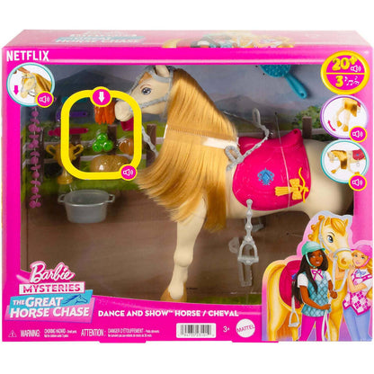 Barbie -  Mysteries - The Great Horse Chase Dance And Show Horse - Mattel