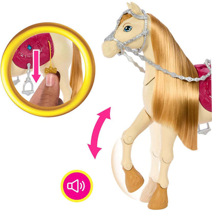Barbie -  Mysteries - The Great Horse Chase Dance And Show Horse - Mattel