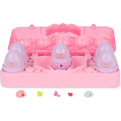 Hatchimals -  Alive - Rainbow Splash Egg Carton