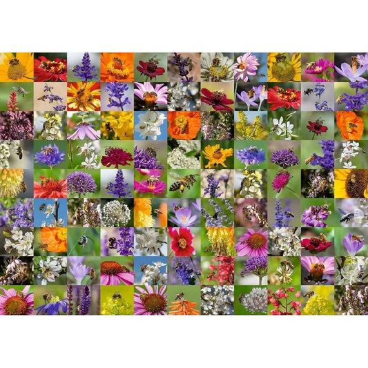 Ravensburger - 99 Bees Jigsaw Puzzle 1000 Pieces