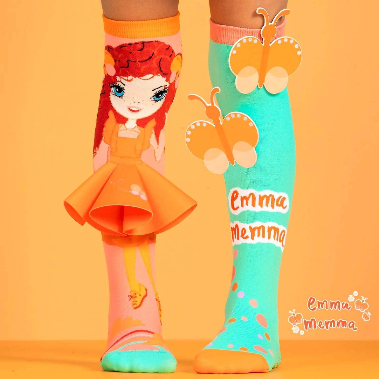 Madmia - Emma Memma Socks Toddler Age 3-5y