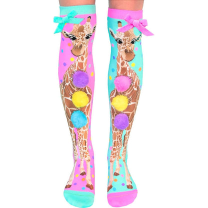 Madmia - Giraffe Socks Toddler Age 3-5y