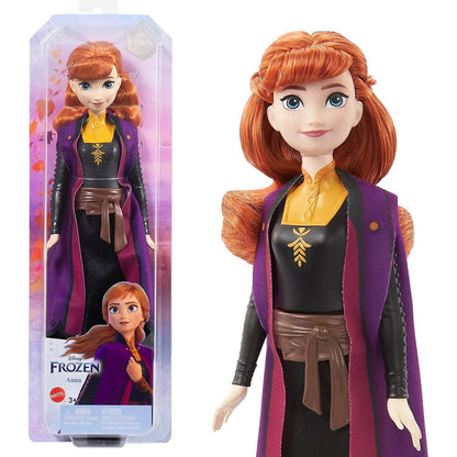 Disney -  Frozen - Princess Anna Fashion Doll - Mattel