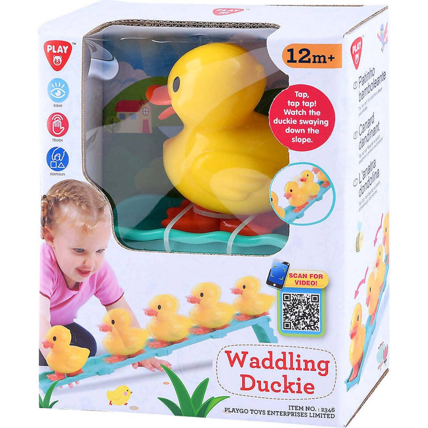Playgo Toys Ent. Ltd  -  Waddling Duckie