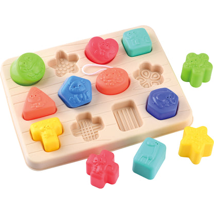 Playgo Toys Ent. Ltd  -  Animals Shape Sorting Puzzle
