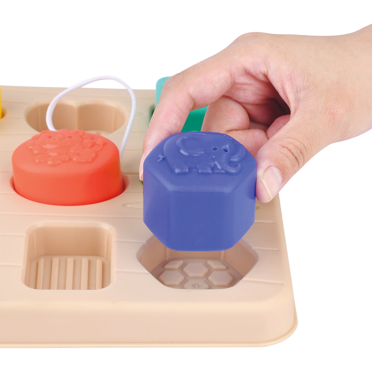 Playgo Toys Ent. Ltd  -  Animals Shape Sorting Puzzle