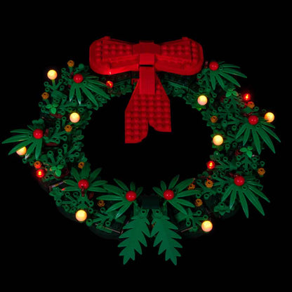 Light My Bricks - LIGHT KIT for LEGO Christmas Wreath 40426