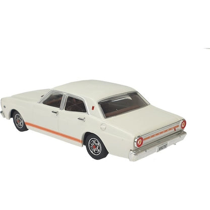 DDA Collectibles -  1:43 Scale - Avis White 1967 Ford Falcon XR GT - Diecast Model