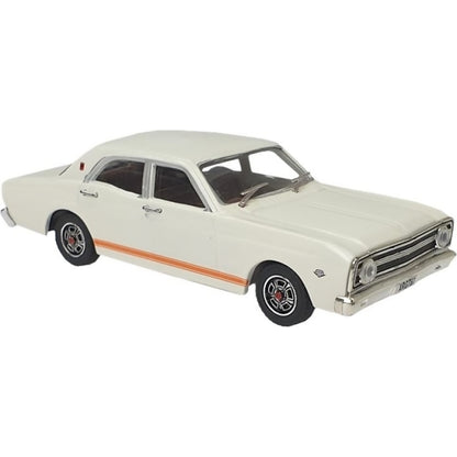 DDA Collectibles -  1:43 Scale - Avis White 1967 Ford Falcon XR GT - Diecast Model