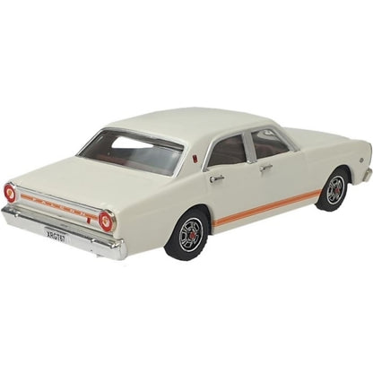 DDA Collectibles -  1:43 Scale - Avis White 1967 Ford Falcon XR GT - Diecast Model