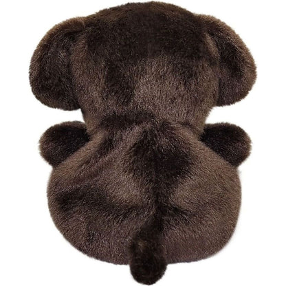 Cotton Candy - Palm Pals 13cm Sienna Choc Labrador Dog Plush