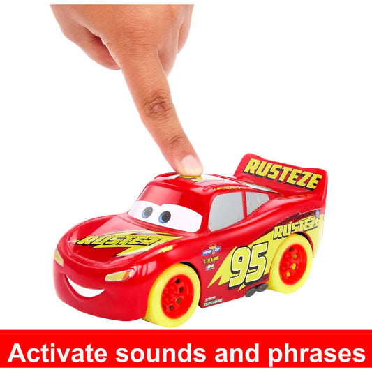 Disney -  Pixar Cars - Glow Racers Lightning Mcqueen & Jackson Storm