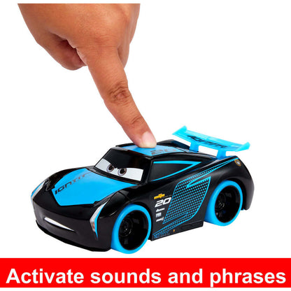 Disney -  Pixar Cars - Glow Racers Lightning Mcqueen & Jackson Storm