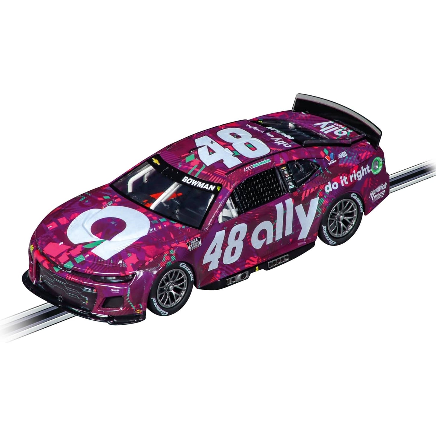 Carrera -  Evolution 1:32 - NASCAR Camaro NextGen ZL1 Hendrick Motorsports Alex Bowman No.48 Slot Car Also Suits Scalextric