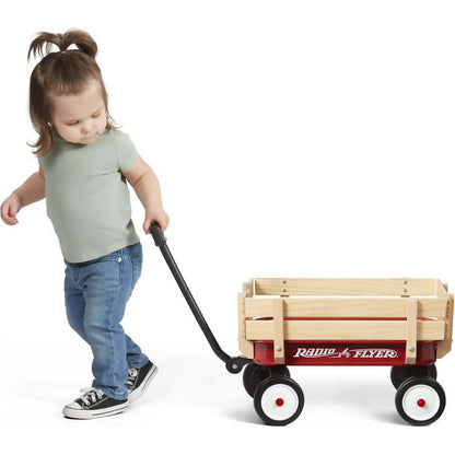 Radio Flyer - My First Steel & Wood Mini Toy Wagon