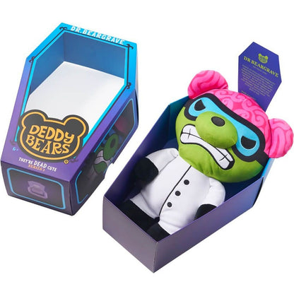 Deddy Bears - Dr. Beargrave Series 3 Plush In Large Coffin - Jasnor
