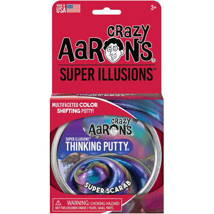 Crazy Aaron's - Putty 4 Inch Super Illusions Super Scarab