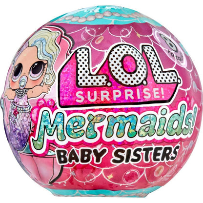 Lol Surprise! Mermaids! Baby Sisters With Color Change Tails