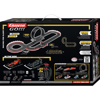 Carrera -  GO 1:43 - Racing for Glory 5.3m Set - Slot Car Track Set