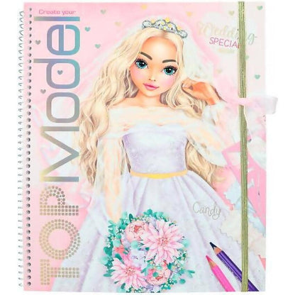 Topmodel - Create Your Wedding Special Colouring Book