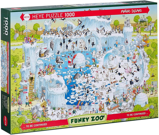 Heye - Polar Habitat Degano Funky Zoo Jigsaw Puzzle 1000 Pieces