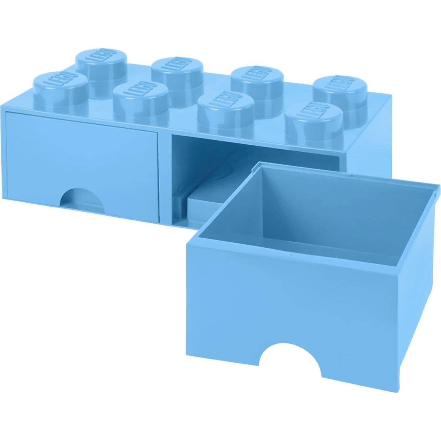 LEGO Storage Brick Drawer 8 Studs Light Blue - Room Copenhagen
