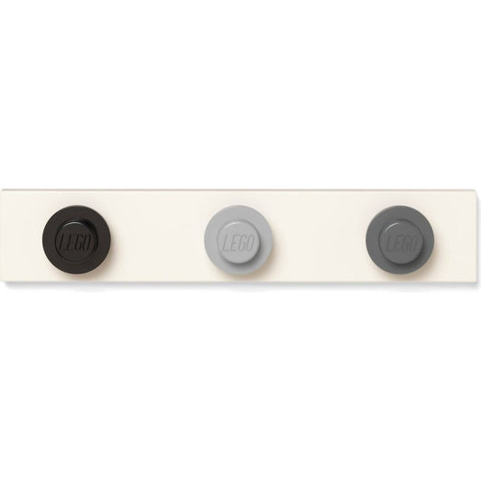LEGO Wall Hanger Rack Black / Grey and Dark Grey - Room Copenhagen