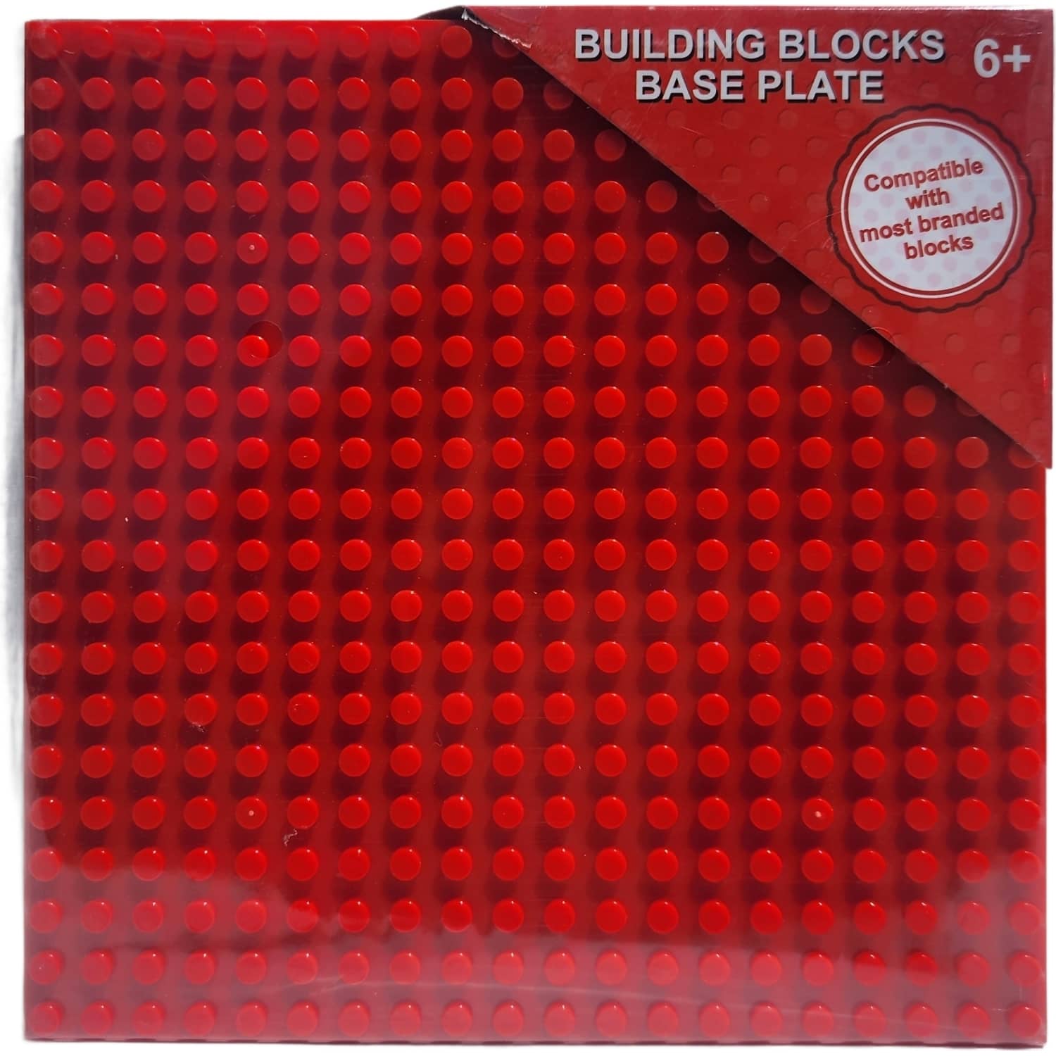 Baseplate - XXSmall 20 20 Stud (16x16cm) Red Generic Base Plate