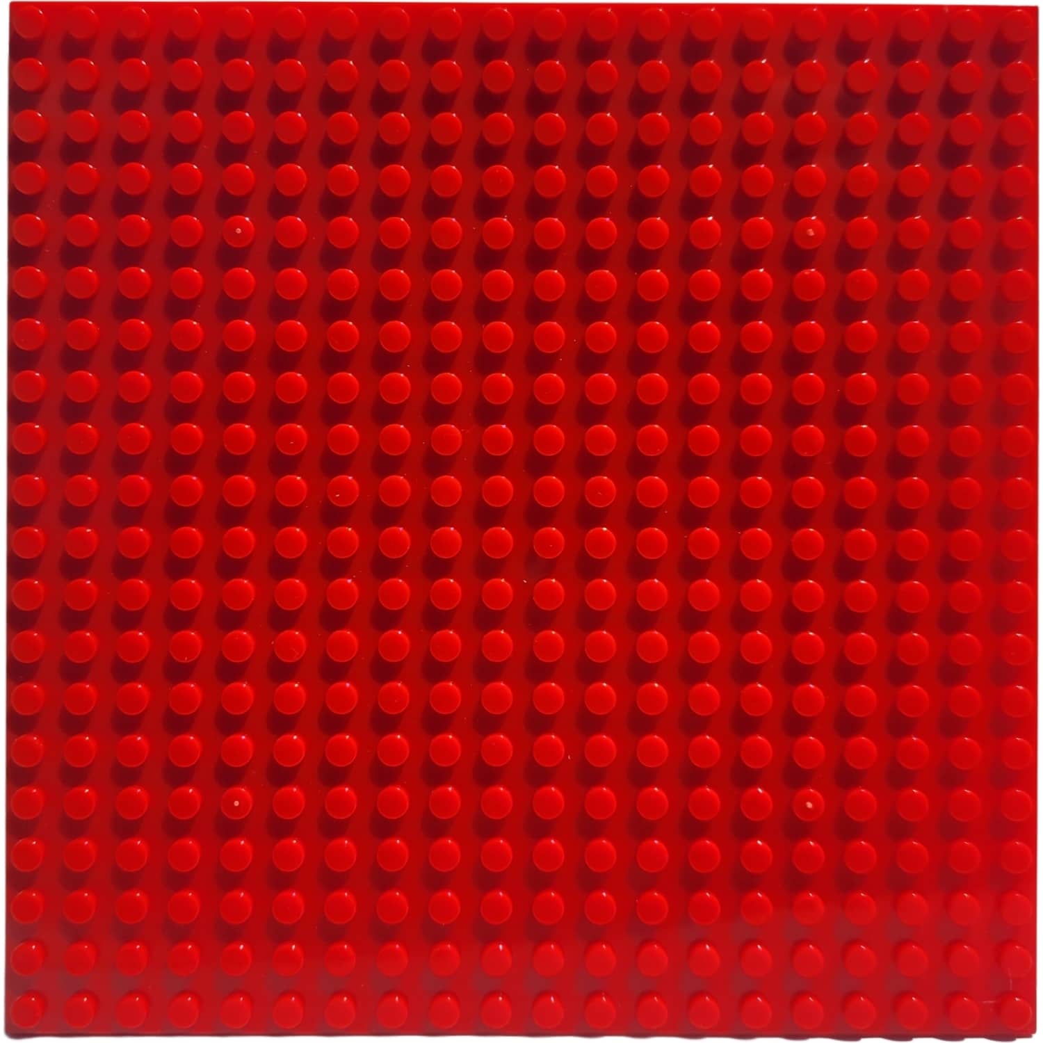 Baseplate - XXSmall 20 20 Stud (16x16cm) Red Generic Base Plate