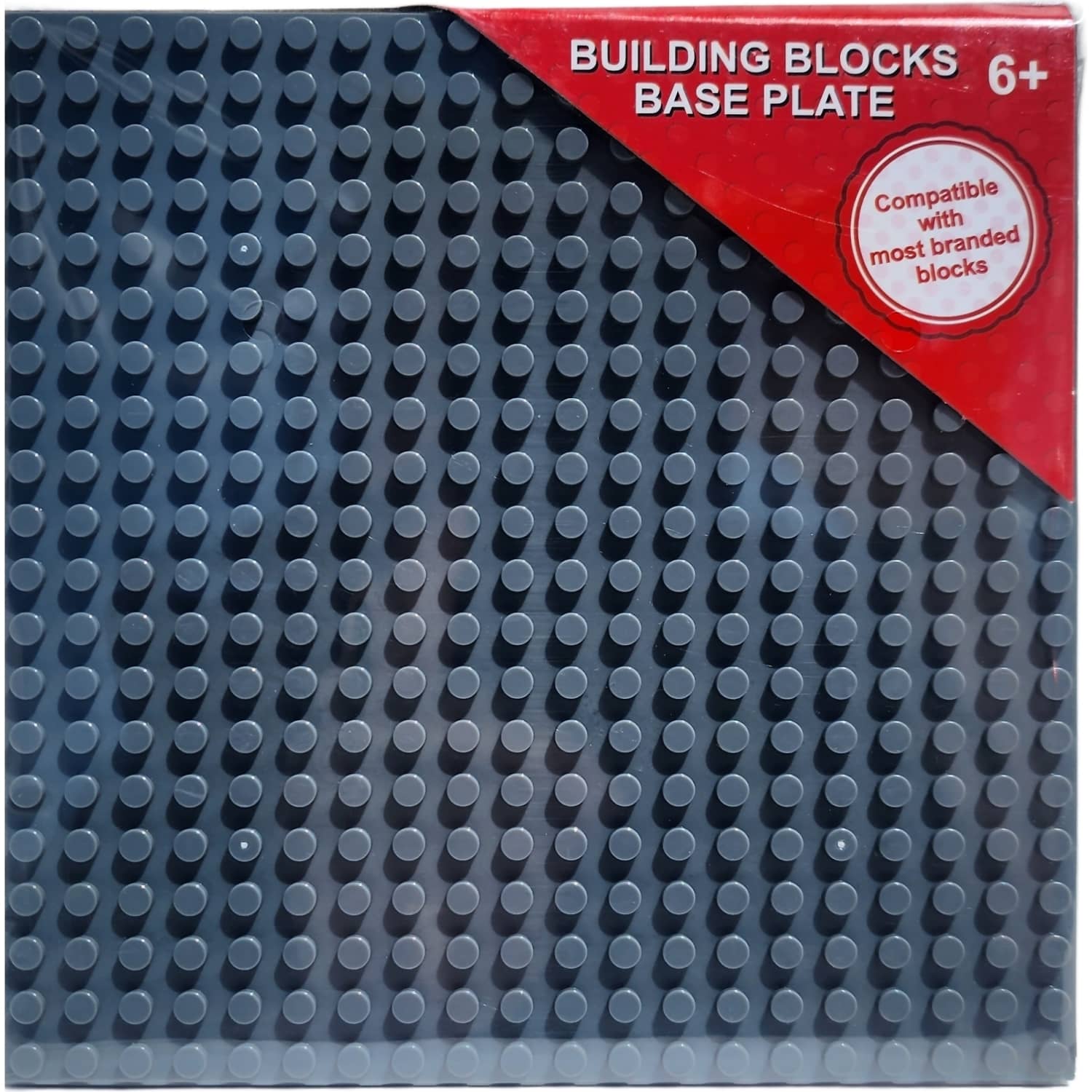 Baseplate - Xxsmall 20 20 Stud (16x16cm) Dark Grey Generic Base Plate
