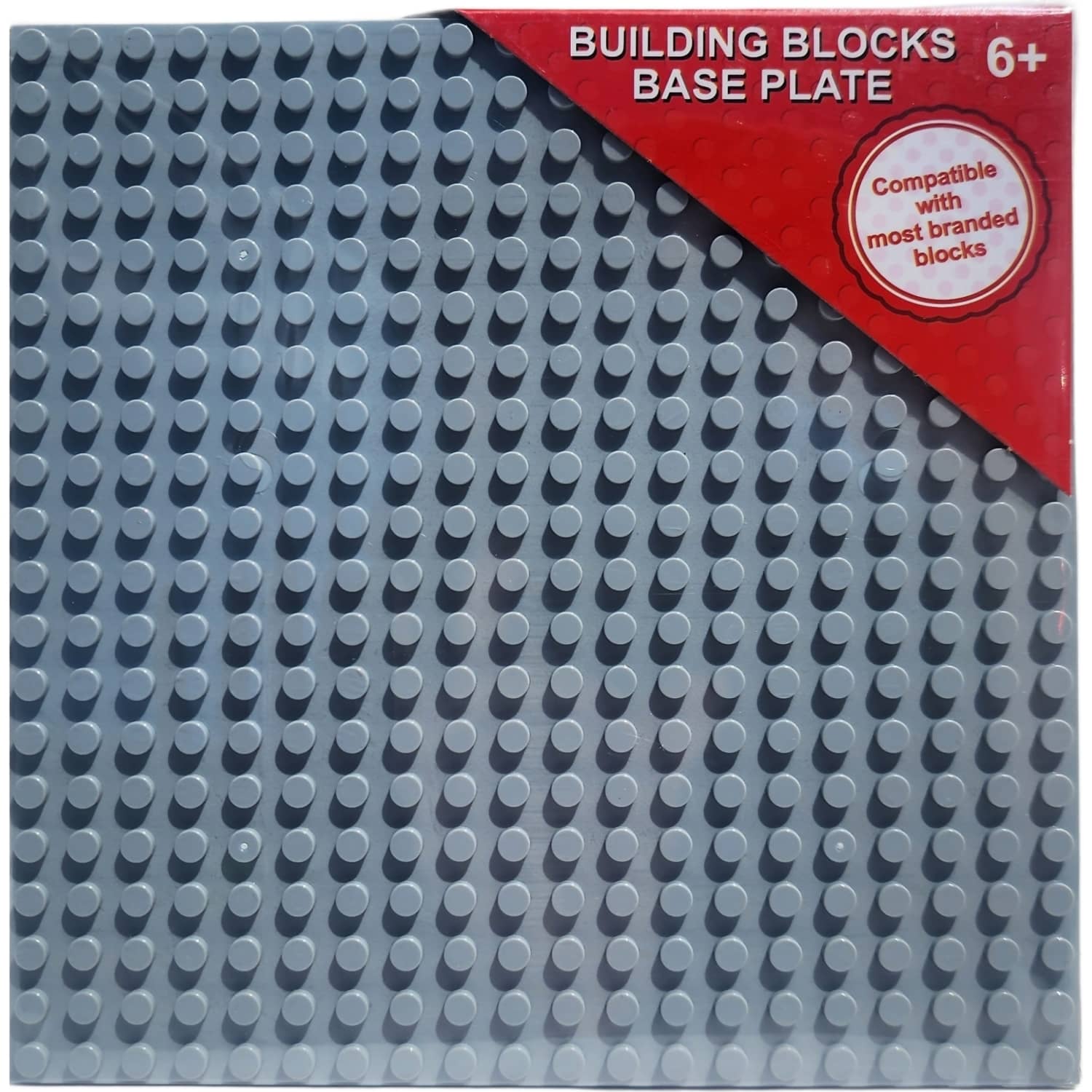 Baseplate - Xxsmall 20 20 Stud (16x16cm) Light Grey Generic Base Plate