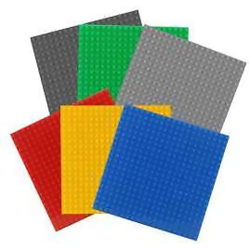 Baseplate - Xxsmall 20 20 Stud (16x16cm) Light Grey Generic Base Plate