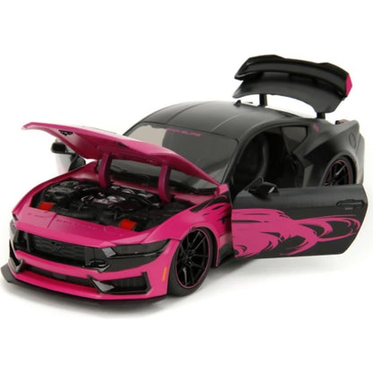 Jada Toys - Pink Slips 2024 Ford Mustang Dark Horse 1:24 Scale Diecast Vehicle