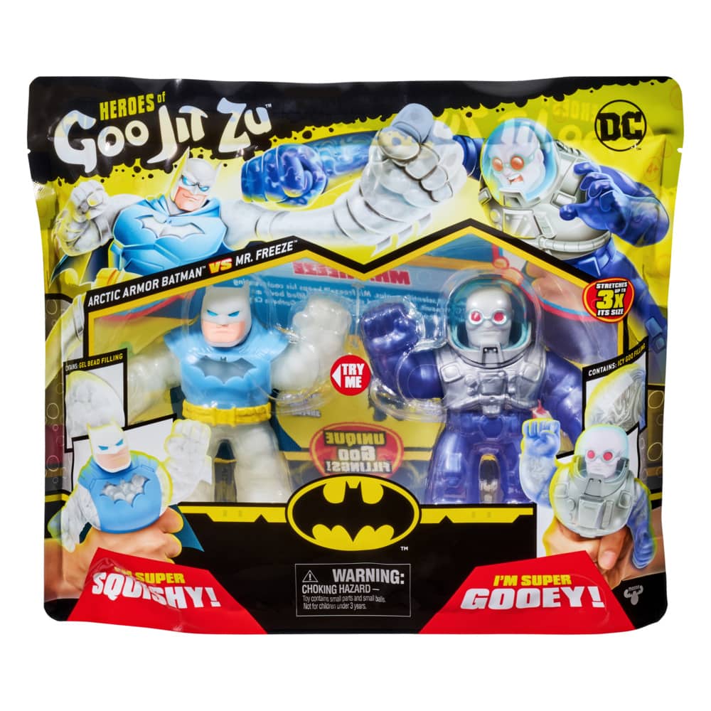 Heroes Of Goo Jit Zu - Versus Pk Arctic Armor Batman Vs Mr. Freeze