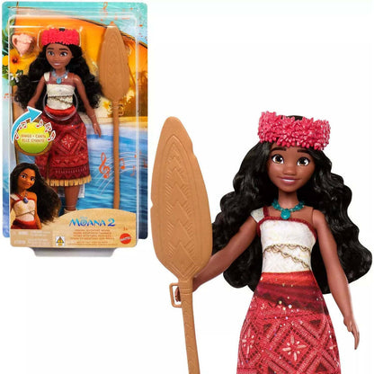 Disney -  Moana 2 - Singing Moana Doll - Mattel