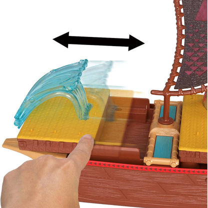 Disney -  Moana 2 - Moana's Adventure Canoe Playset - Mattel